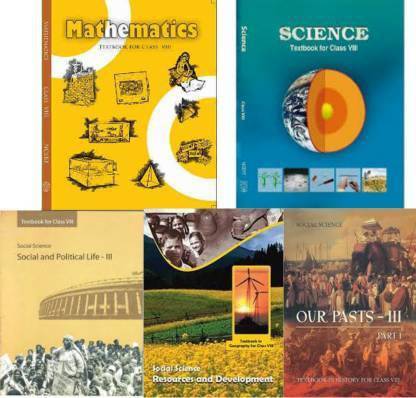 NCERT Book Set For Class 8 ( Maths+ Science+SST)