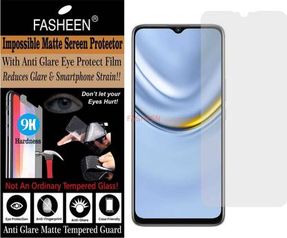 Fasheen Tempered Glass Guard for HUAWEI HONOR PLAY 20 (Matte Finish)