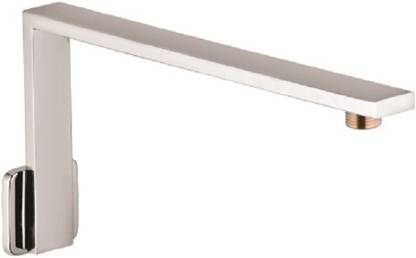 NMP Chrome Plated SS High Rise Rectangular Shower Arm 6 x 12 inch Shower Head