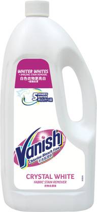 Vanish Crystal White Liquid Fabric Stain Remover Stain Remover