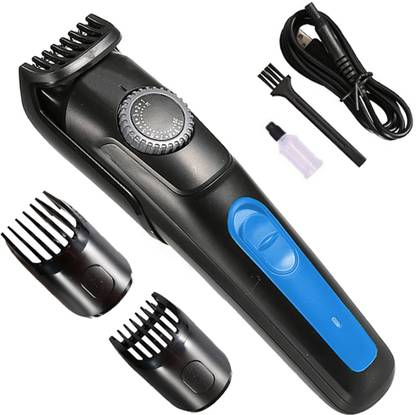 QMN Professional USB Hair Clipper Oil Head Clipper Shaving Head Trimmer 60 min  Runtime 4 Length Settings