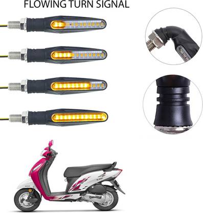 Vagary Front, Rear LED Indicator Light for Honda Activa i