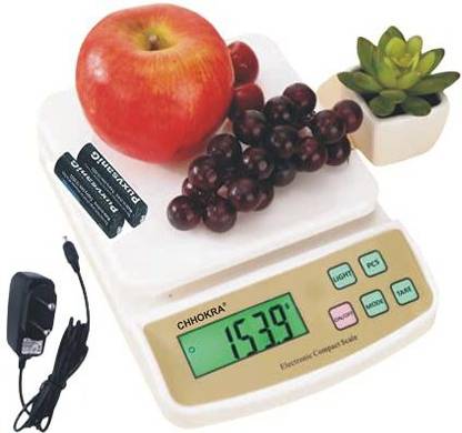 MOBONE ® Kitchen Digital Weighing Scale 10 Kg with Adaptor Weighing Scale