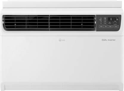 LG 2023 Model Convertible 4-in-1 Cooling 1 Ton 5 Star Window Inverter HD Filter, Clean Filter Indicator AC with Wi-fi Connect  - White