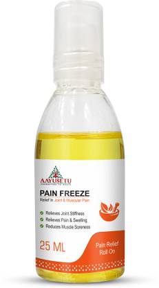 Aayusetu Pain Freeze Pain Relief Roll on - 100% Ayurvedic - 25ml