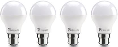 Syska 7 W Basic Round B22 LED Bulb