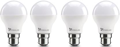 Syska 7 W Round B22 LED Bulb