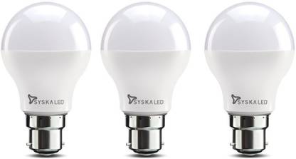 Syska 9 W Basic Round B22 LED Bulb