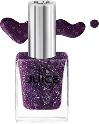 Juice Quick-dry, F&D APPROVED COLORS&PIGMENTS, Nail Paint | Purple Diva - S18 Purple Diva - S18