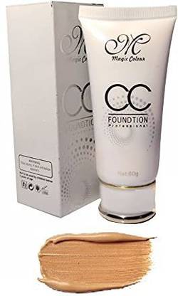 Magic Colour Light Weight Professional Crystal Flawless CC Foundation for Face Makeup Foundation