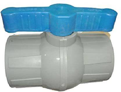 droptech 3"(80mm) Heavy PVC Ball Valve Plain Ball Valves