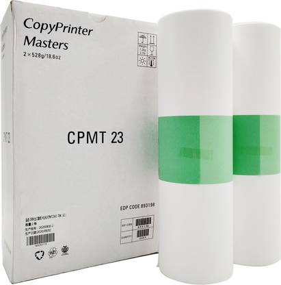 wetech CPMT23 A3 Master Roll for Ricoh JP4500 JP4510P DX4542 4543 DX4545 DX4450 White Ink Cartridge