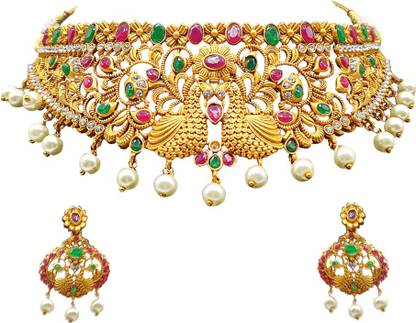 Gold-plated Jewellery Set for Women