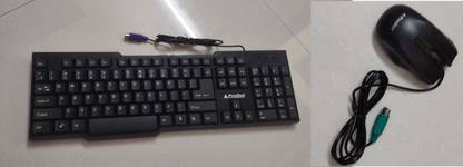 PRODOT ps2 Combo Keyboard and mouse Combo Set