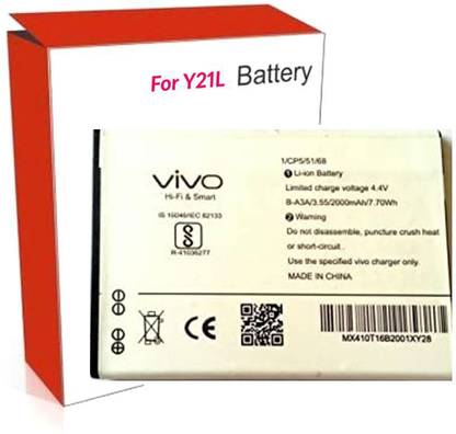 TokyoTon Mobile Battery For  Vivo Y21 Y21L Bk-B65