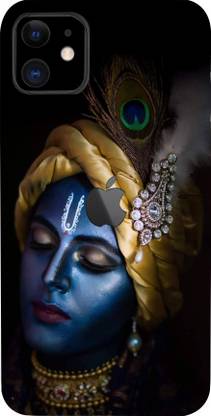 Mclaxa Lord Krishna Back Mobile Skin, Lord Krishna, APPLE IPHONE11 Mobile Skin