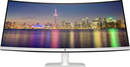HP 86.36 cm (34 inch) Curved WQHD IPS Panel Monitor (34f Curved Display)