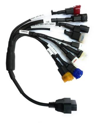 M MOD CON OBD-II (OBD2) 16 pin Smart Multi Pin 9 Types Converter Cable OBD Reader