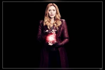 Wanda Maximoff Avengers Infinity War Matte Finish Poster Paper Print