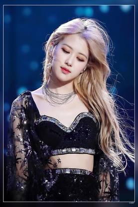Rose Blackpink Matte Finish Poster Paper Print