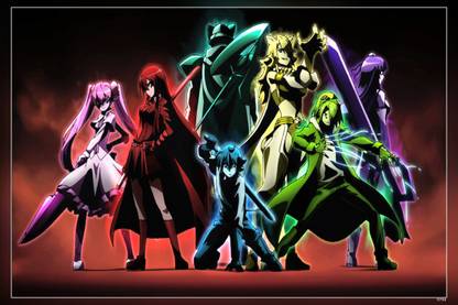 Akame Ga Kill Akame Akame Ga Kill Bulat Akame Ga Kill Matte Finish Poster Paper Print
