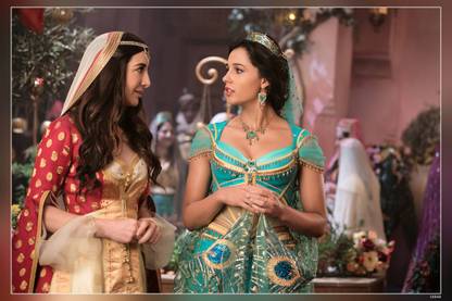 Movie Aladdin Naomi Scott Princess Jasmine Matte Finish Poster Paper Print