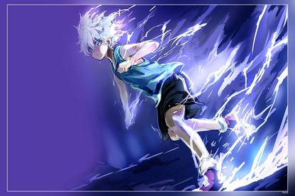 Hunter X Hunter Anime Killua Zoldyck Matte Finish Poster Paper Print