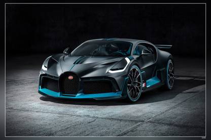 Bugatti Divo Luxury Cars Matte Finish Poster Paper Print