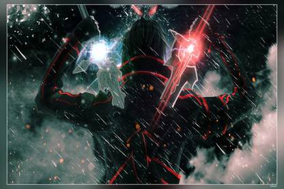 Sword Art Online Kazuto Kirigaya Matte Finish Poster Paper Print