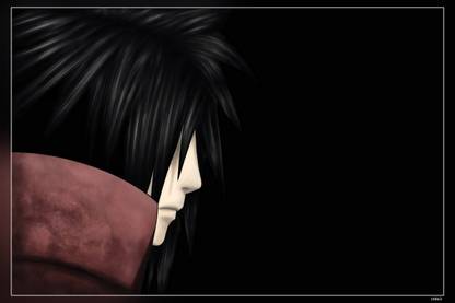 Uchiha Madara Eternal Mangekyou Sharingan Rinnegan Naruto Shippuuden Matte Finish Poster Paper Print