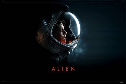 Alien Movie Sigourney Weaver Ellen Ripley Matte Finish Poster Paper Print