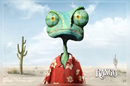 Rango Rango Movie Character Matte Finish Poster Paper Print