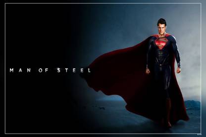Superman Movie Henry Cavill Matte Finish Poster Paper Print