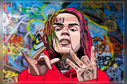 6Ix9Ine Rapper Matte Finish Poster Paper Print