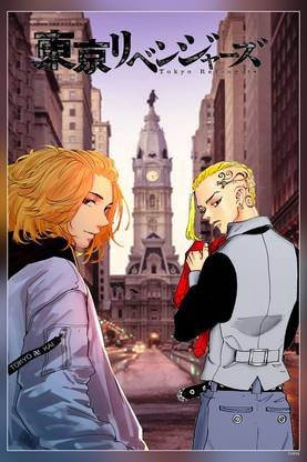 Tokyo Revengers Dranken Tokyo Revengers Mickey Tokyo Revenger Tokyo Manjikai Draken Matte Finish Poster Paper Print