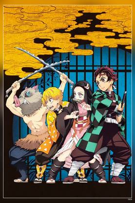 Demon Slayer: Kimetsu No Yaiba - Animated Tv Series Matte Finish Poster Paper Print