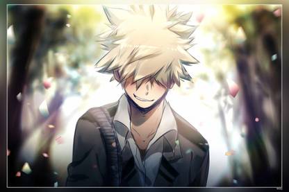 Boku No Hero Academia Katsuki Bakugou Matte Finish Poster Paper Print