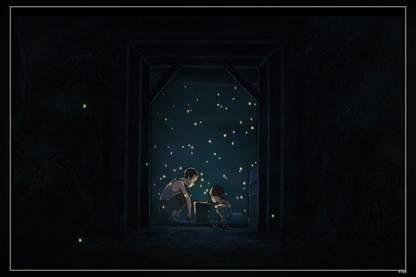 Grave Of The Fireflies Anime Series Matte Finish Poster Paper Print