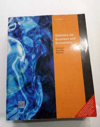 Statistics For Business And Economics 11th Edition By Anderson Sweeney Williams (USED)