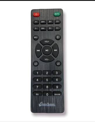 vcony Home Theater Remote Compatible with John Barrel john barrel Remote Controller