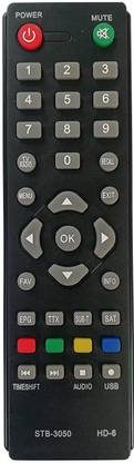 BhalTech STB-3050 Set Top Box DTH Compatible for Dapic रिमोट कंट्रोलर