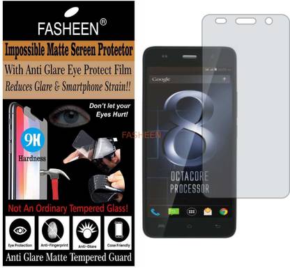 Fasheen Tempered Glass Guard for LAVA IRIS X8 (Matte Finish)
