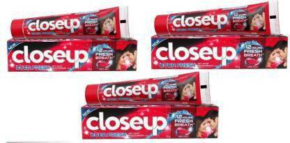 Closeup 12 HOURS FRESH BREATH 150G X 3U Toothpaste