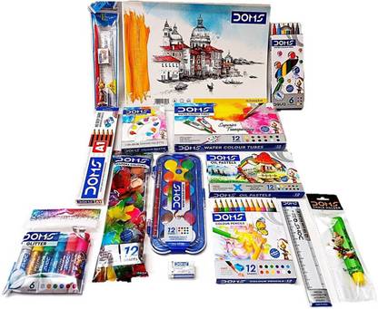 डौम्स New Watercolours Drawing Art Kit