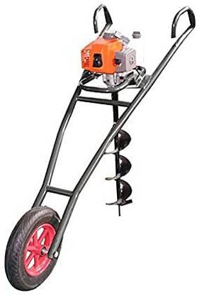 Sauran Trolley Earth Auger 52CC with 6 Inch Bit Used for Ground Hole Digger Machines Auger Drill