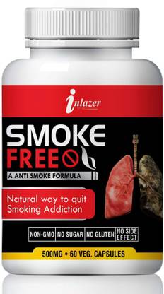 inlazer Smoke Free Capsules Relieved Of Addiction| with ashwagandha