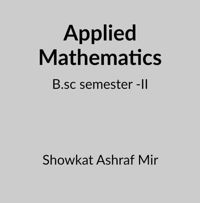 Applied Mathematics