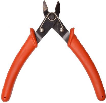 H-its Kabel Heavy Duty Diagonal Nipper with - Plastic Gate Cutter -Flush Cutter Tool for TV Technicians, wiremen, Cable Operators and hobbyists : Useful Wire Cutter