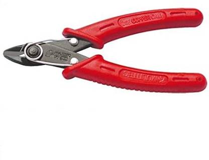 H-its Kabel Micro Shear (RED) - 06 Heavy Duty Plastic Gate Cutter Tool for TV Technicians, wiremen, Cable Operators and hobbyists : Useful Wire Cutter