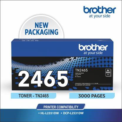 brother TN-2465 for HL-L2351DW / DCP-L2531DW Black Ink Toner